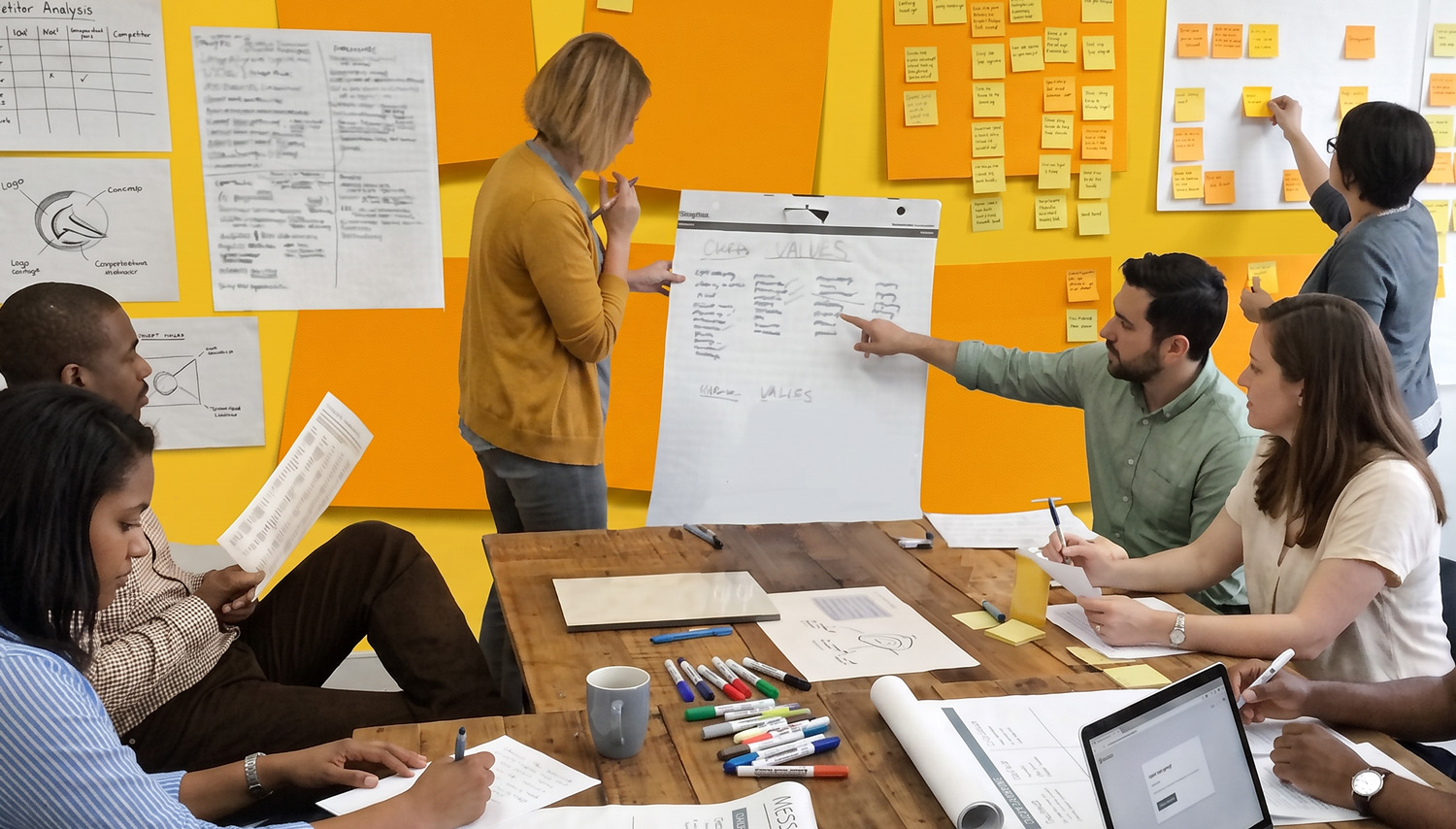 Jamie is working a brand and marketing sprint